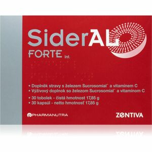 SiderAL Forte tobolky doplněk stravy pro podporu krvetvorby 30 ks