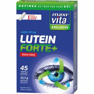 MaxiVita Exclusive Lutein forte+ doplněk stravy pro podporu zdraví zraku 45 ks