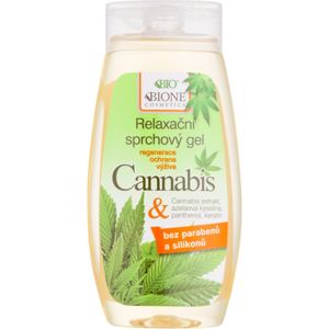 Bione Cosmetics Cannabis zklidňující sprchový gel 260 ml
