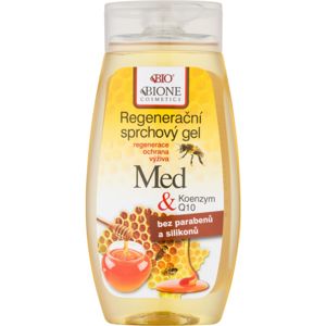 Bione Cosmetics Honey + Q10 regenerační sprchový gel 260 ml