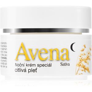 Bione Cosmetics Avena Sativa noční krém pro citlivou pleť 51 ml