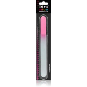 Diva & Nice Cosmetics Accessories skleněný pilník na nehty Pink