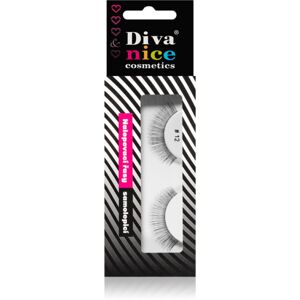 Diva & Nice Cosmetics Accessories nalepovací řasy z přírodních vlasů No. 12 1 ks