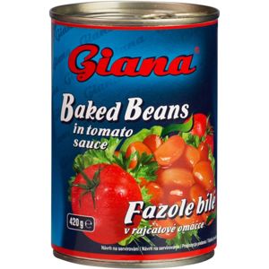 Giana Fazole fazole v rajčatové omáčce 425 ml