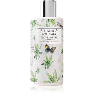 Bohemia Gifts & Cosmetics Botanica tělové mléko s konopným olejem 200 ml