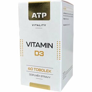 ATP Vitality Vitamin D3 podpora činnosti nervové soustavy 60 ks