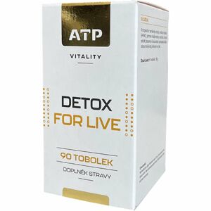 ATP Vitality Detox For Live doplněk stravy pro detoxikaci 90 ks