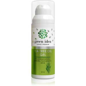 Green Idea Topvet premium TEA TREE OIL gel gel pro problematickou pleť 50 ml