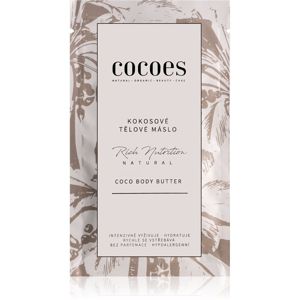 COCOES Rich Nutrition Natural tělové máslo s kokosem 5 ml