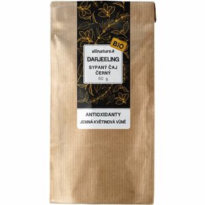 Allnature Darjeeling BIO černý čaj sypaný 50 g