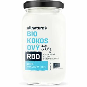 Allnature RBD Kokosový olej - bez vůně BIO 1000 g