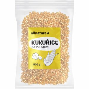 Allnature Kukuřice na popcorn pro přípravu popcornu 500 g