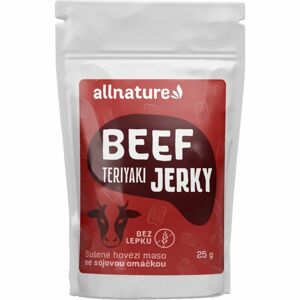 Allnature BEEF Teriyaki Jerky sušené maso 25 g