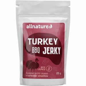 Allnature TURKEY BBQ Jerky sušené maso 25 g