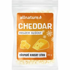 Allnature Cheddar mrazem sušený mrazem sušený sýr 20 g