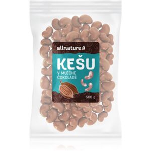 Allnature Kešu ořechy v mléčné čokoládě ořechy v polevě 500 g