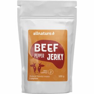 Allnature BEEF Pepper Jerky sušené maso 100 g
