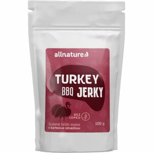 Allnature TURKEY BBQ Jerky sušené maso 100 g