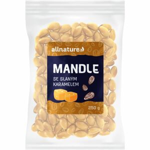 Allnature Mandle se slaným karamelem ořechy v polevě 250 g