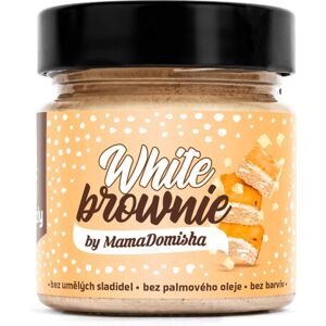 Grizly White brownie by MamaDomisha ořechová pomazánka s čokoládou příchuť Brownie 250 g