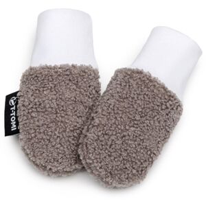 T-TOMI TEDDY Gloves Grey rukavice pro děti od narození 0-6 months 1 ks