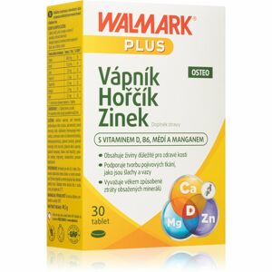 Walmark Vápník-Hořčík-Zinek Osteo pro podporu udržení normálního stavu kostí 30 ks