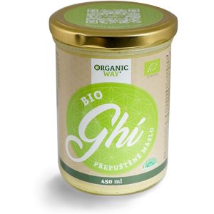 Organic Way Bio Ghí přepuštěné máslo 450 ml