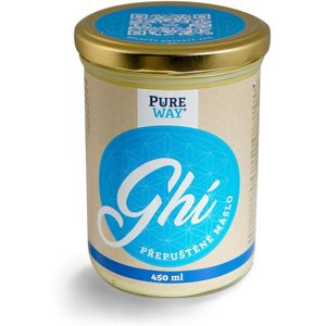 Pure Way Ghí přepuštěné máslo 450 ml