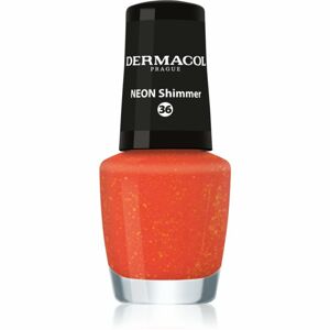 Dermacol Neon neonový lak na nehty odstín 36 Shimmer 5 ml