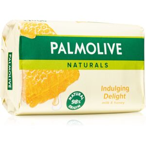 Palmolive Naturals Milk & Honey tuhé mýdlo s mlékem a medem 90 g