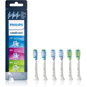 Philips Sonicare Premium Combination Standard HX9076/07 náhradní hlavice pro zubní kartáček 6 ks