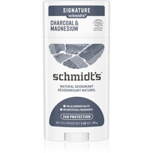 Schmidt's Charcoal + Magnesium tuhý deodorant 24h 75 g