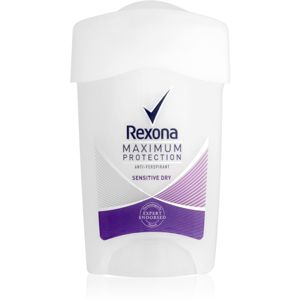 Rexona Maximum Protection Sensitive Dry krémový antiperspirant proti nadměrnému pocení 45 ml