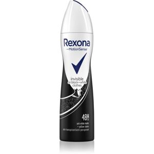 Rexona Invisible Black and White antiperspirant ve spreji (48h) 150 ml