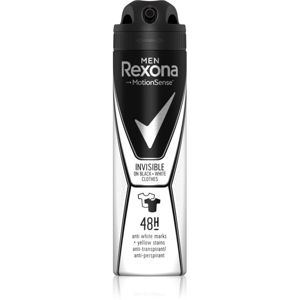 Rexona Invisible on Black + White Clothes antiperspirant ve spreji 48h 150 ml