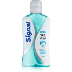 Signal Gel Liquide Actif ústní voda pro kompletní ochranu zubů a svěží dech bez alkoholu 500 ml