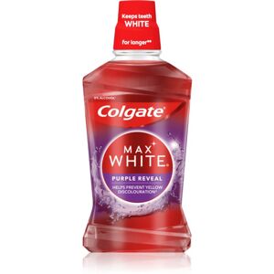 Colgate Max White Purple Reveal ústní voda s bělicím účinkem 500 ml