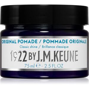 Keune 1922 Original Pomade pomáda na vlasy pro přirozenou fixaci a lesk vlasů 75 ml