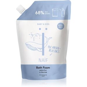 Naif Baby & Kids Relaxing Bath Foam Refill relaxační pěna do koupele náhradní náplň 500 ml