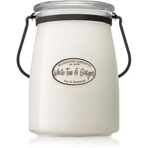 Milkhouse Candle Co. Creamery White Tea & Ginger vonná svíčka Butter Jar 624 g