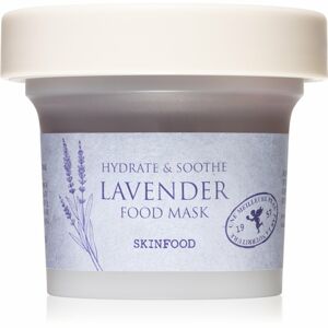 Skinfood Food Mask Lavender hydratační gelová maska pro zklidnění a posílení citlivé pleti 120 g