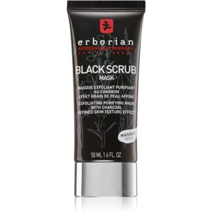 Erborian Black Charcoal exfoliační čisticí pleťová maska 50 ml
