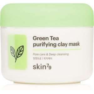 Skin79 Green Tea hloubkově čisticí peelingová maska s jílem 100 ml
