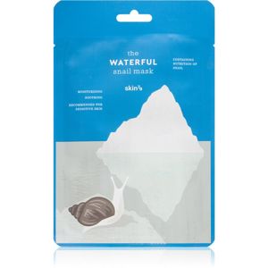 Skin79 Snail The Waterful hydratační plátýnková maska se šnečím extraktem 20 g