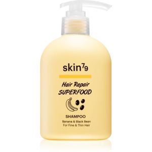 Skin79 Hair Repair Superfood Banana & Black Bean šampon pro jemné a řídnoucí vlasy 230 ml