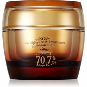 Skinfood Gold Caviar Collagen Plus noční maska pro intenzivní obnovení a vypnutí pleti 50 g
