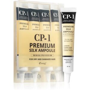 CP-1 Premium Silk bezoplachová regenerační péče pro suché a poškozené vlasy 4x20 ml