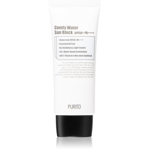 Purito Comfy Water Sun Block 100% minerální ochranný krém na obličej i tělo SPF 50+ 60 ml