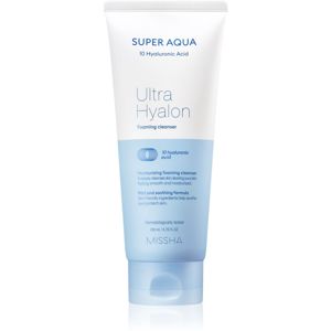 Missha Super Aqua 10 Hyaluronic Acid hydratační čisticí pěna 200 ml