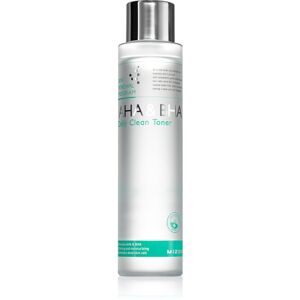 Mizon Skin Renewal Program AHA & BHA Daily Clean Toner jemné čisticí tonikum s peelingovým efektem 150 ml